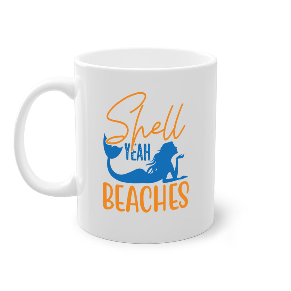 Shell Yeah Beaches 591#- mermaid-Mug / Coffee Cup