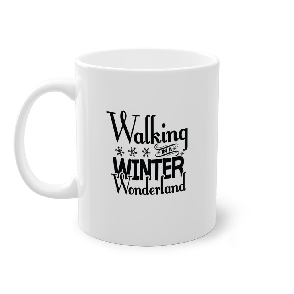 Walking in a Winter Wonderland 437#- winter-Mug / Coffee Cup