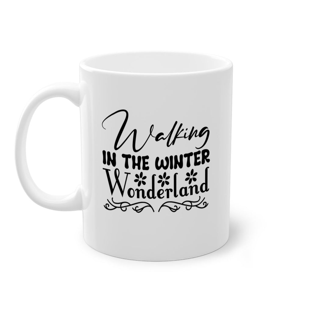 Walking in the winter wonderland 442#- winter-Mug / Coffee Cup