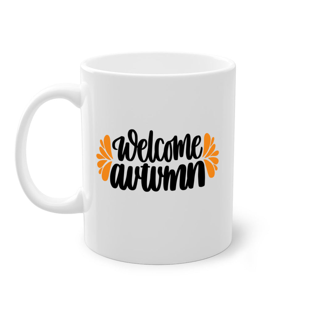 Welcome Autumn 513#- fall-Mug / Coffee Cup