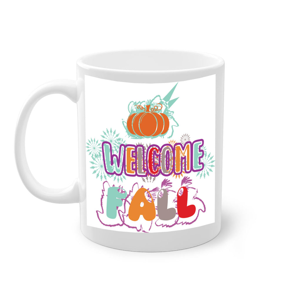 WelcomeFalldesign 638#- fall-Mug / Coffee Cup