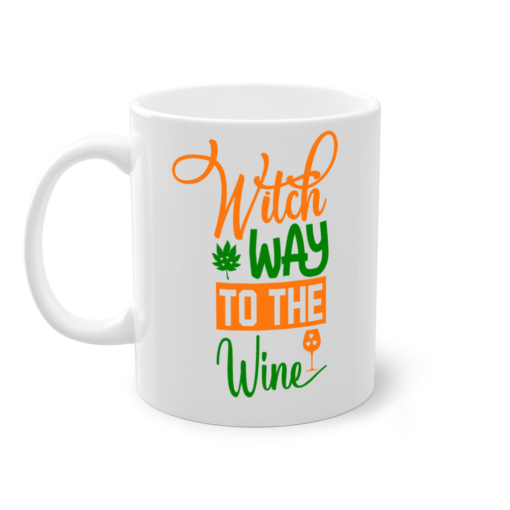 Witch Way to the Wine 650#- fall-Mug / Coffee Cup
