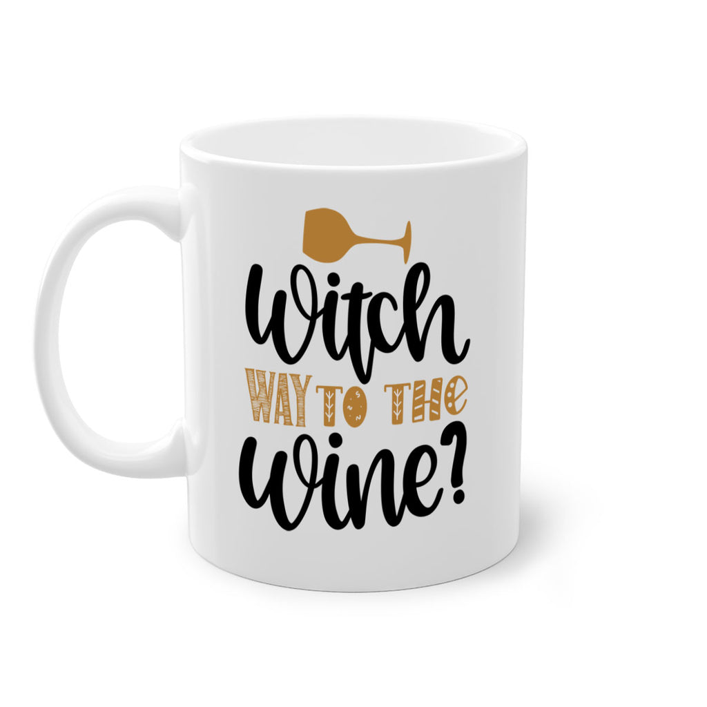 Witch Way to the Wine 651#- fall-Mug / Coffee Cup