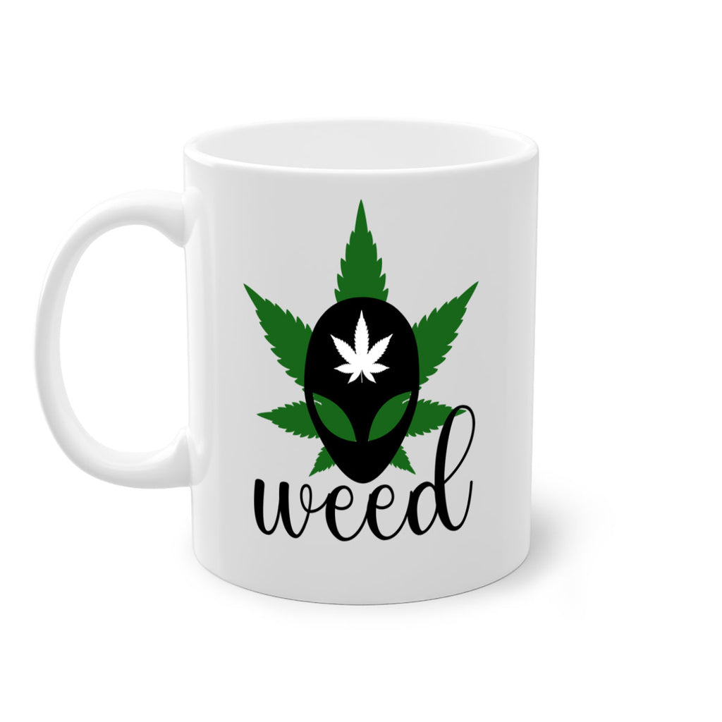 alien weed 12#- marijuana-Mug / Coffee Cup