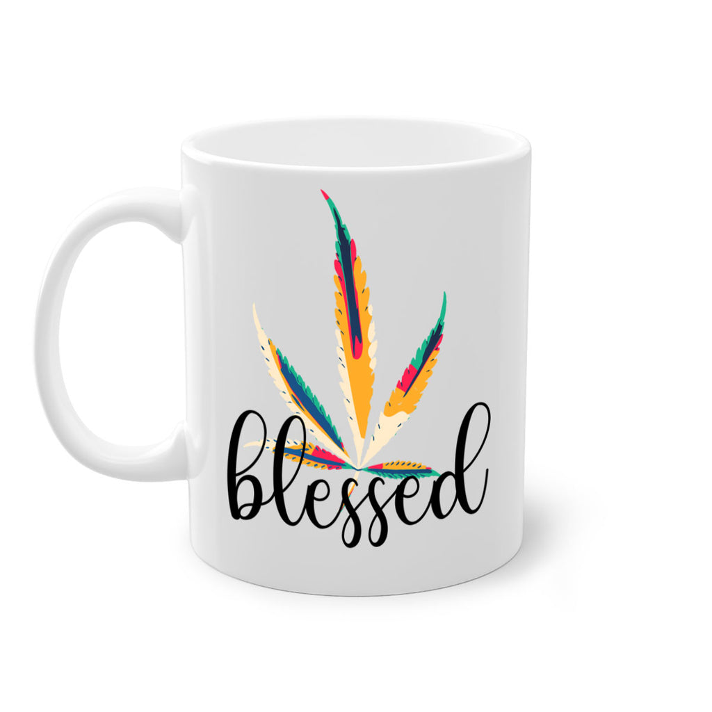 blessed colorful 19#- marijuana-Mug / Coffee Cup