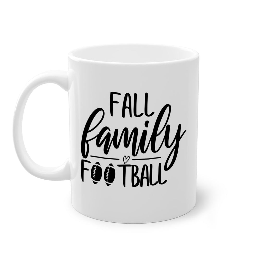 fall family football 100#- fall-Mug / Coffee Cup