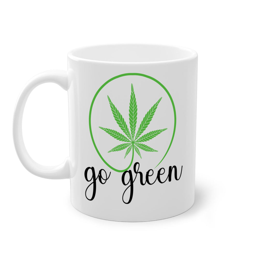 go green cannabis 92#- marijuana-Mug / Coffee Cup