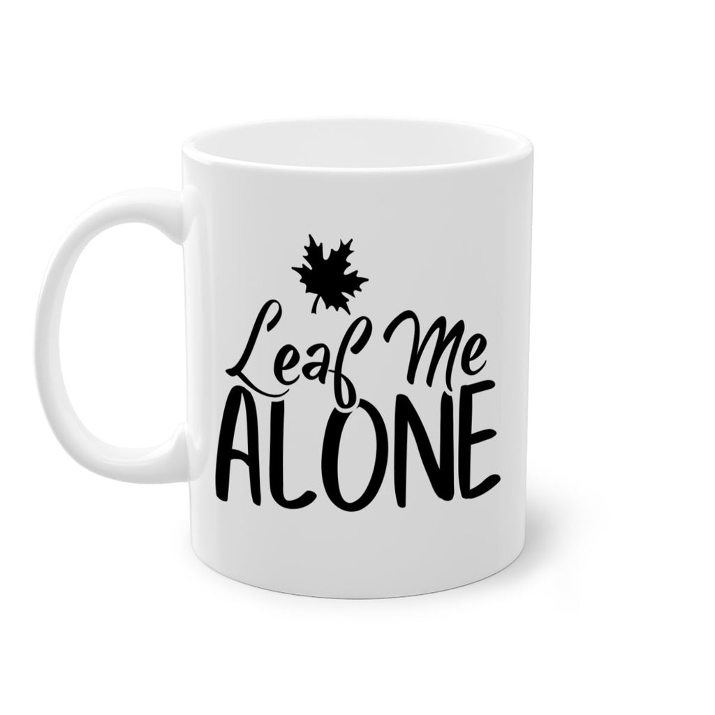 leaf me alone 386#- fall-Mug / Coffee Cup