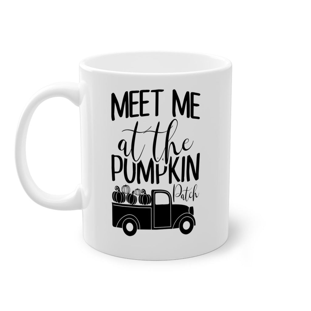 meet me at the pumpkin patch 424#- fall-Mug / Coffee Cup