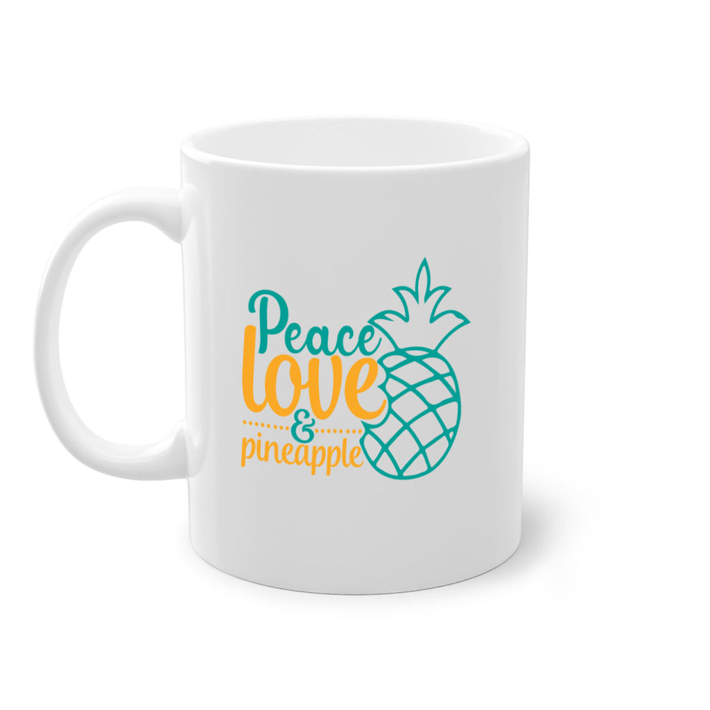 peace love pineapple Style 82#- Summer-Mug / Coffee Cup