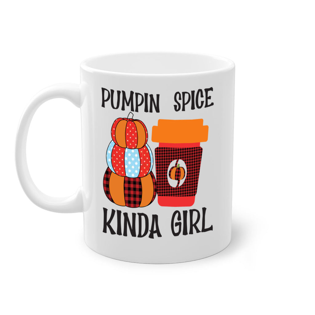 pumpkin spice kinda girl 551#- fall-Mug / Coffee Cup