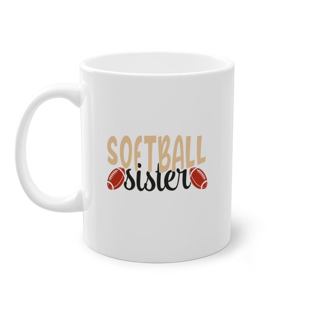 softball sister 2272#- softball-Mug / Coffee Cup