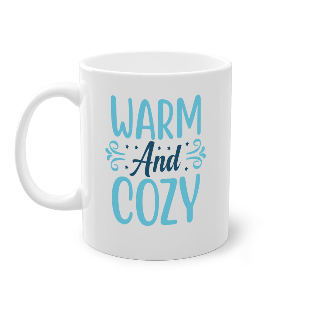 warm and cozy 444#- winter-Mug / Coffee Cup