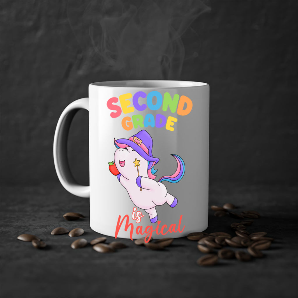 2nd Grade is Magical Unicorn 5#- second grade-Mug / Coffee Cup