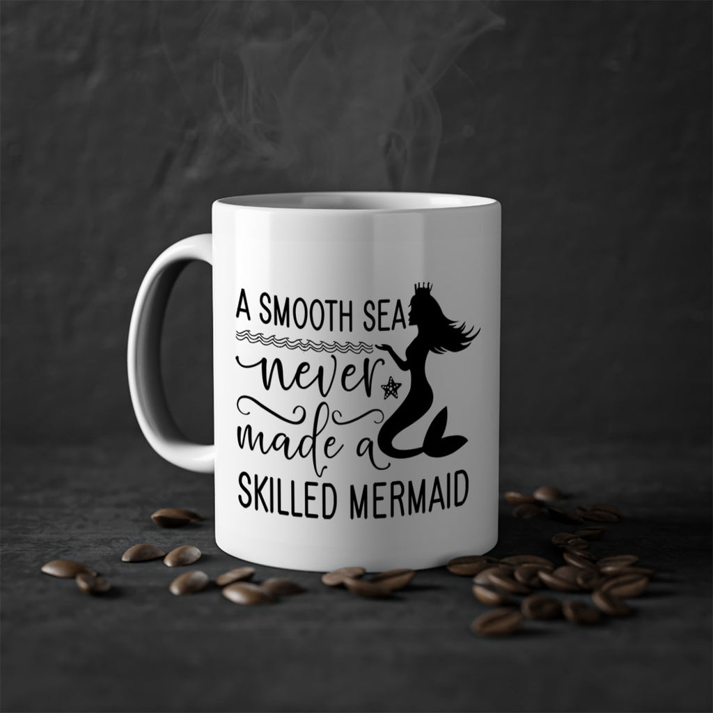 A smooth sea never made 12#- mermaid-Mug / Coffee Cup