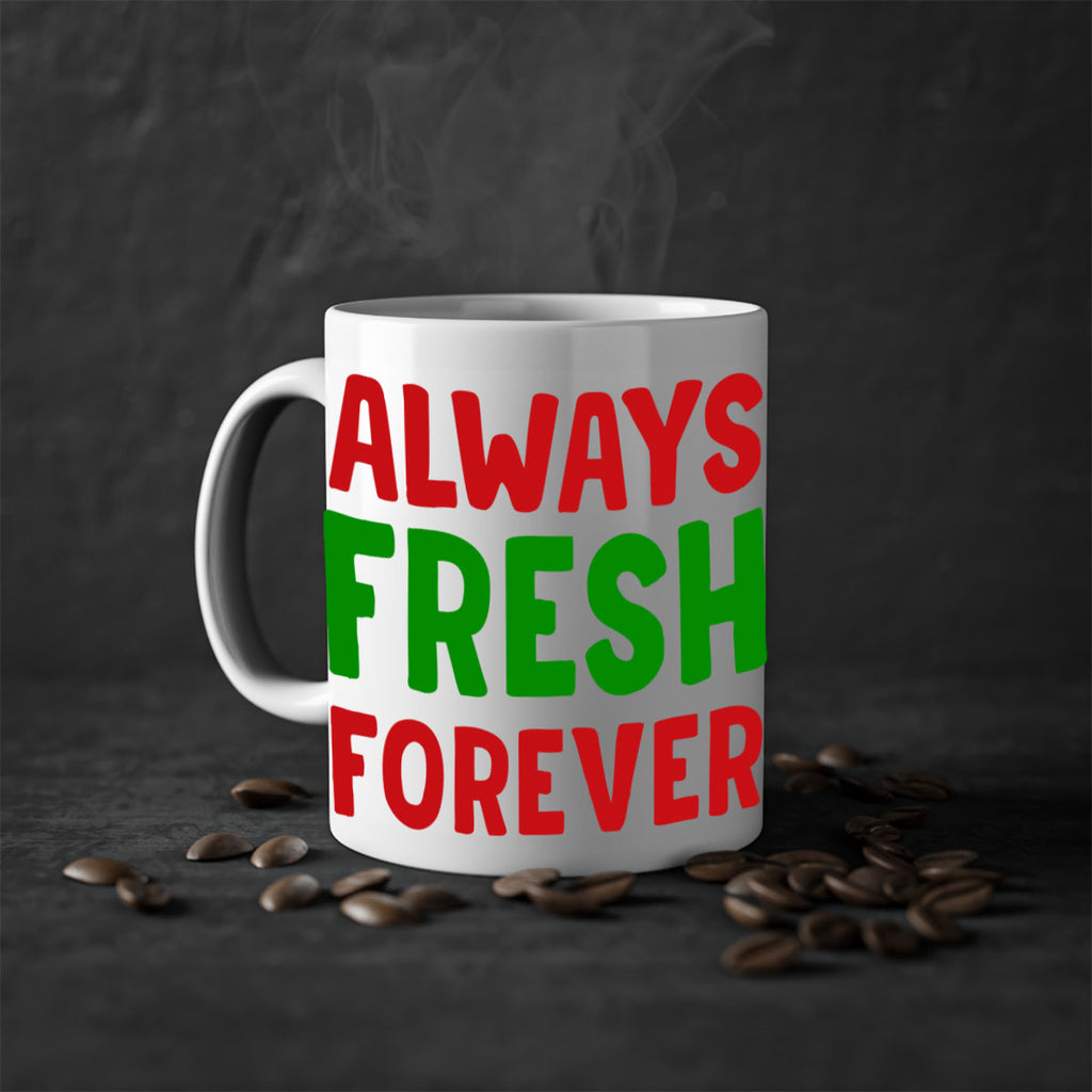 Always Fresh Forever 11#- winter-Mug / Coffee Cup