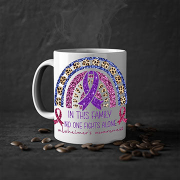 Alzheimer Awareness Purple Rainbow 2#- alzheimers-Mug / Coffee Cup