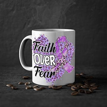 AlzheimerS Awareness Faith Over Fear 13#- alzheimers-Mug / Coffee Cup