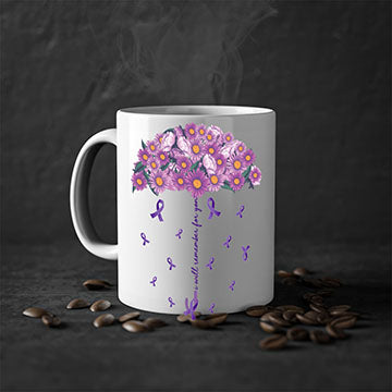 AlzheimerS Awareness Purple Umbrella 18#- alzheimers-Mug / Coffee Cup