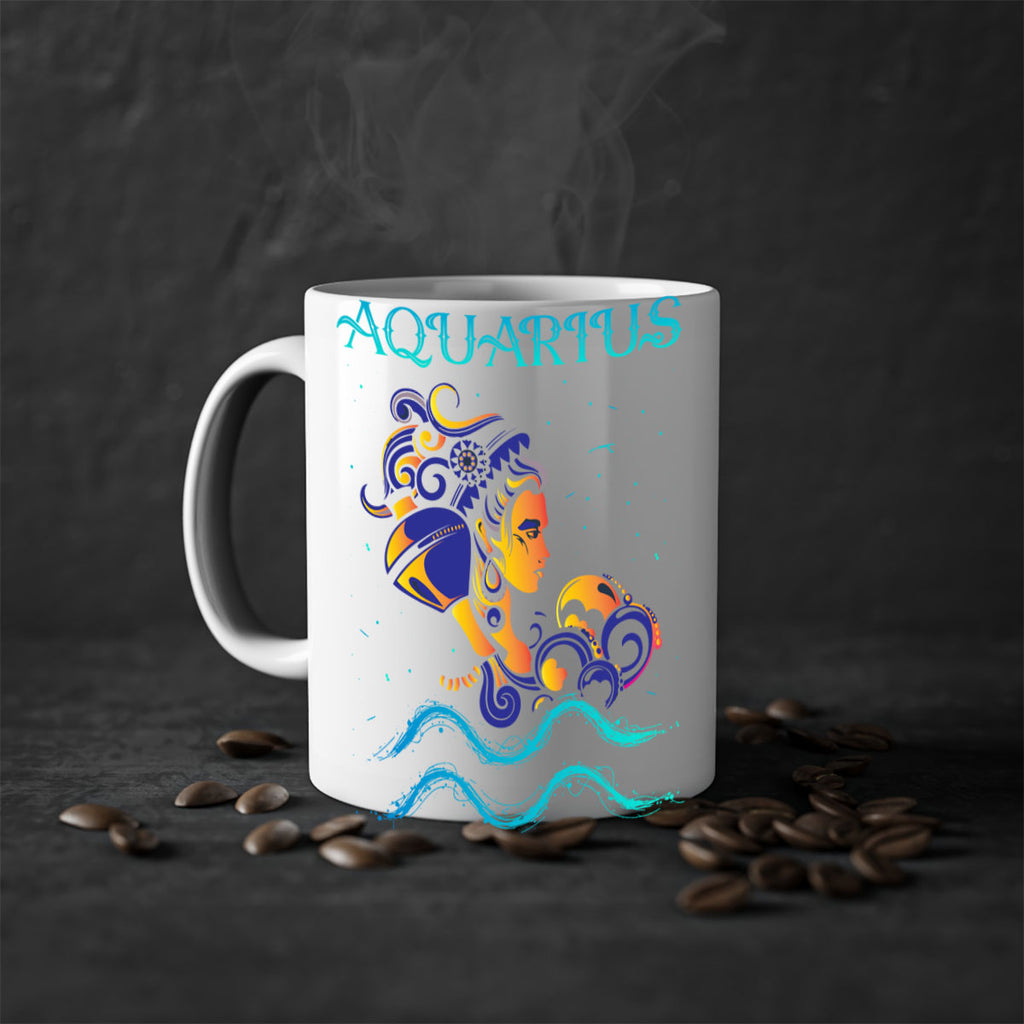 AquariusZodiac 76#- zodiac-Mug / Coffee Cup