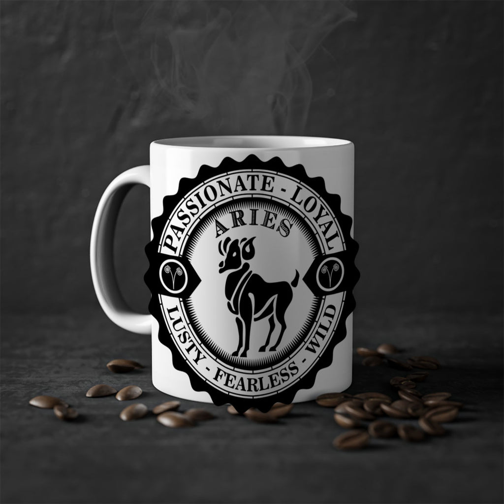 Aries 3#- zodiac-Mug / Coffee Cup