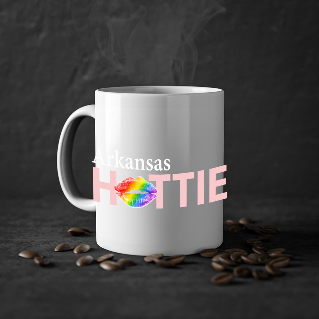 Arkansas Hottie with rainbow lips 55#- Hottie Collection-Mug / Coffee Cup