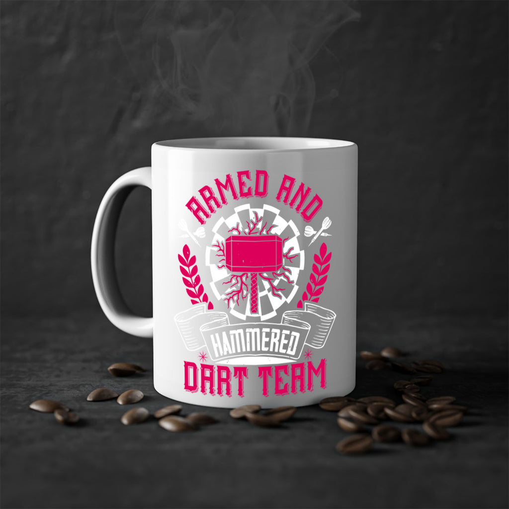 Armed and Hammered dart team 2359#- darts-Mug / Coffee Cup