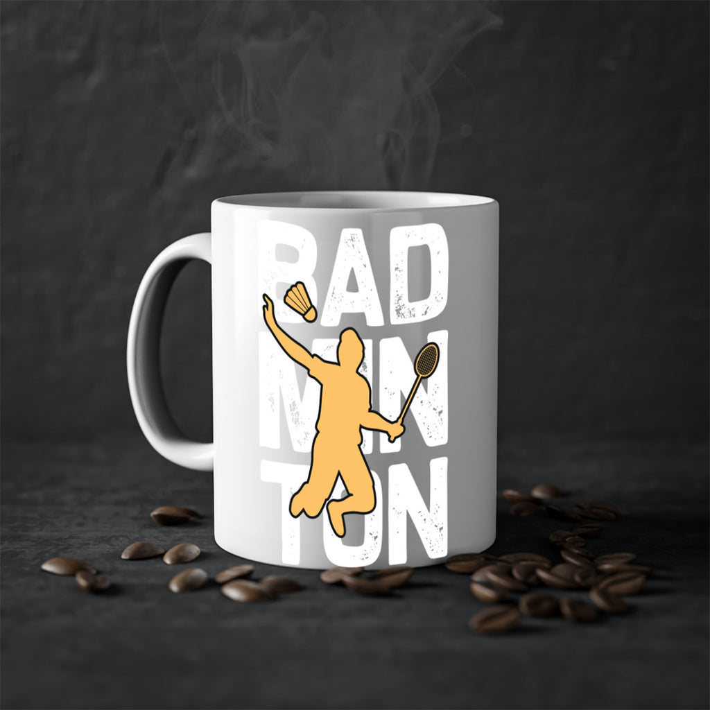 Bad 1452#- badminton-Mug / Coffee Cup