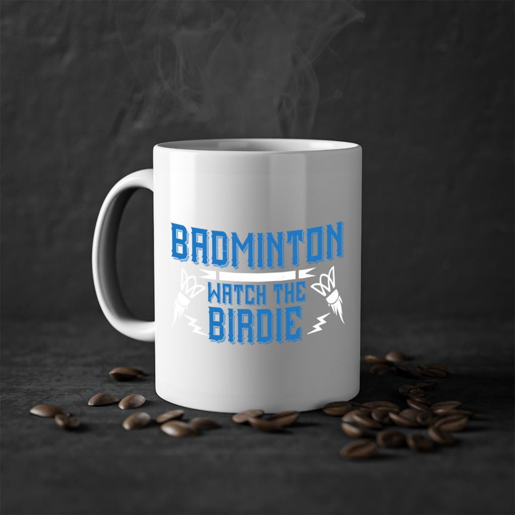 Badminton Watch the Birdie 1726#- badminton-Mug / Coffee Cup