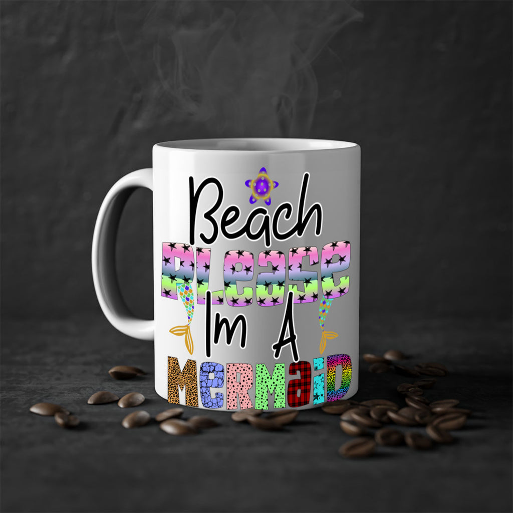 Beach Please Im A Mermaid 59#- mermaid-Mug / Coffee Cup