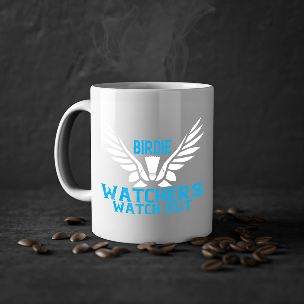 Birdie Watchers watch out 2323#- badminton-Mug / Coffee Cup