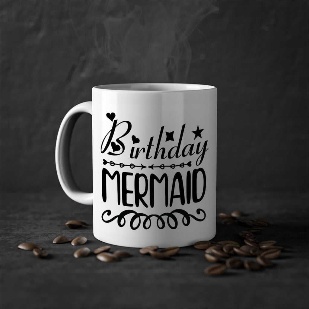 Birthday mermaid 75#- mermaid-Mug / Coffee Cup