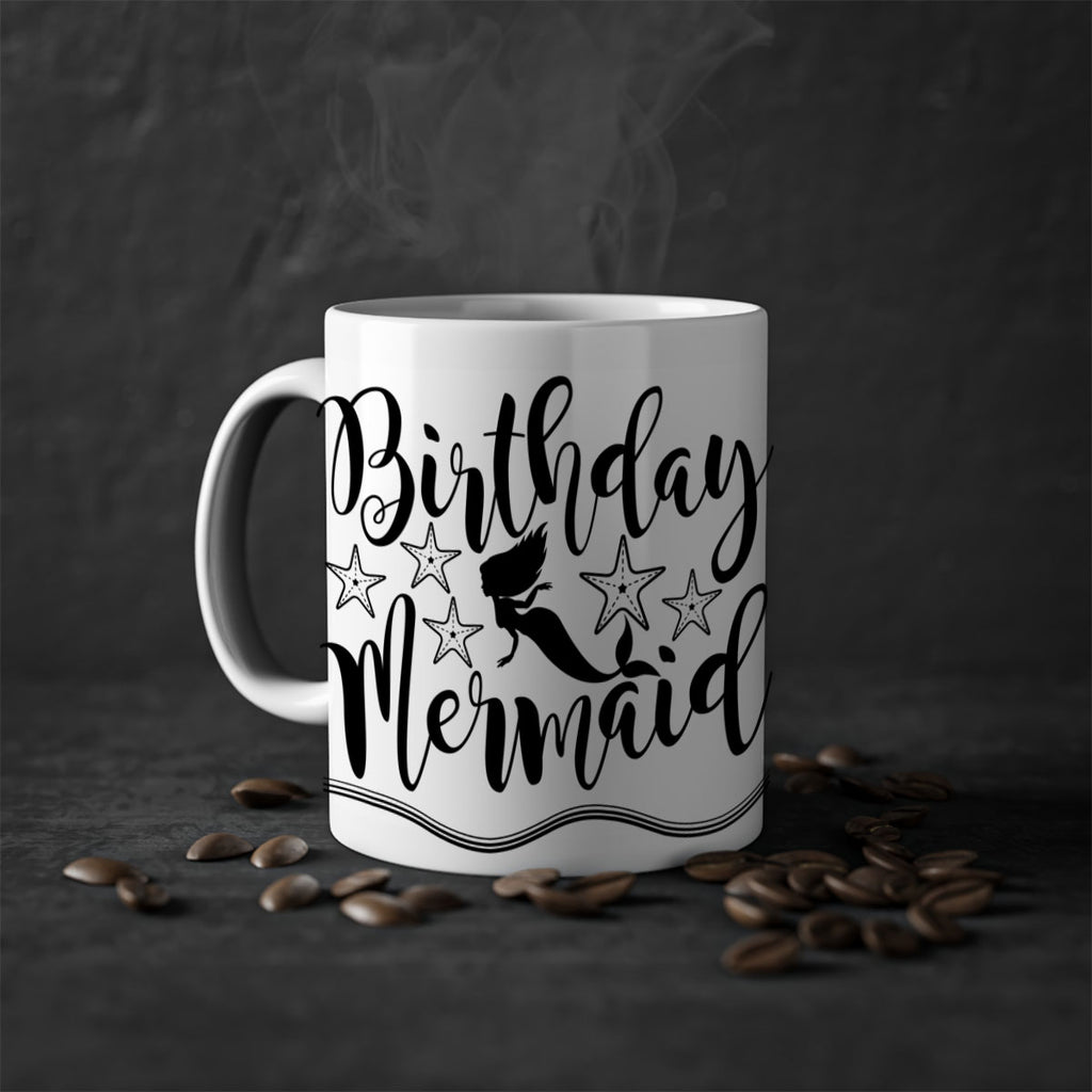 Birthday mermaid 77#- mermaid-Mug / Coffee Cup