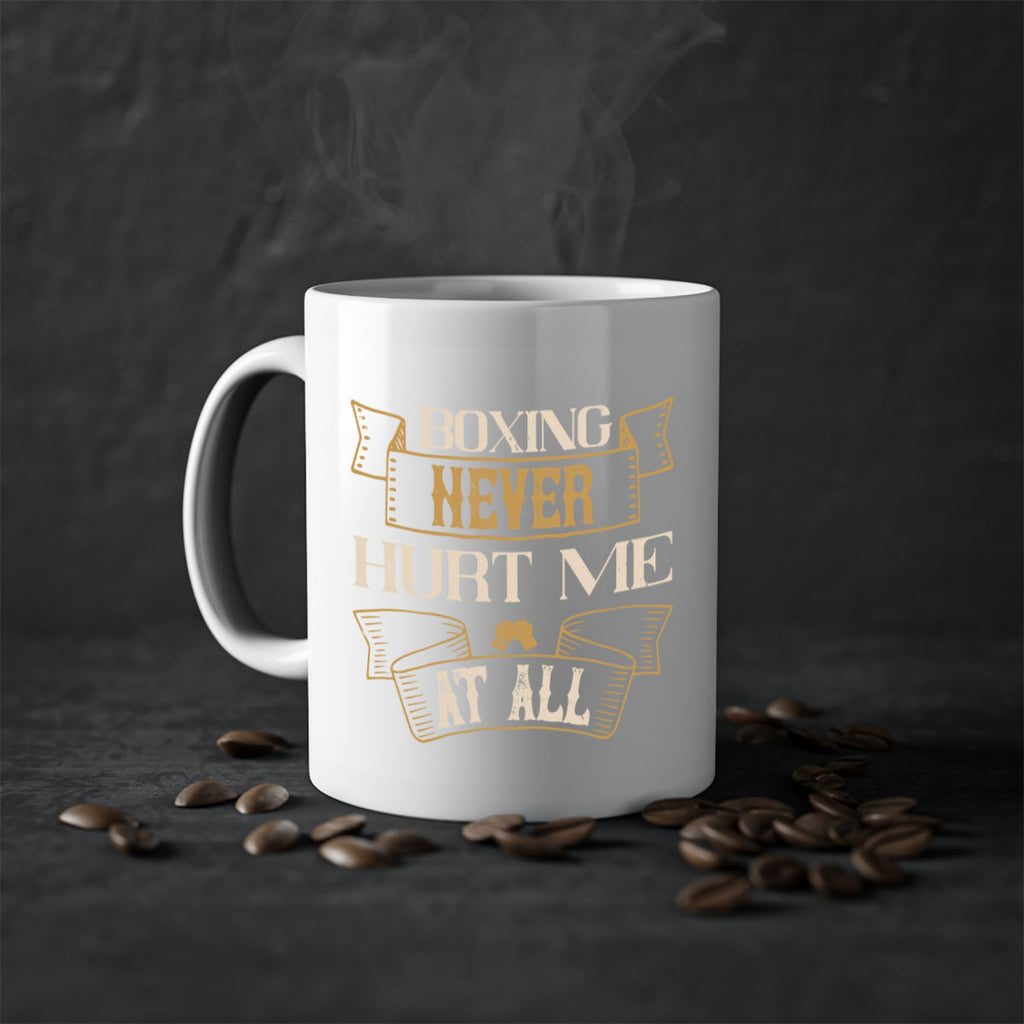 Boxing never hurt me at all 2322#- boxing-Mug / Coffee Cup