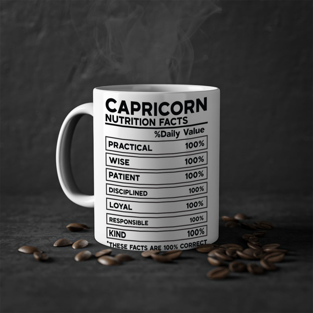 Capricorn Nutrition Facts 185#- zodiac-Mug / Coffee Cup