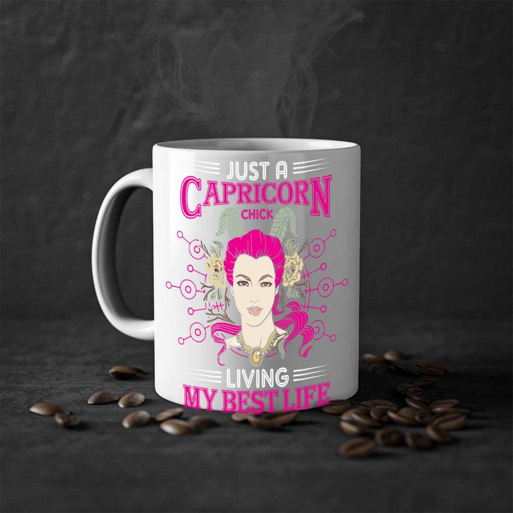 Capricorn chick 193#- zodiac-Mug / Coffee Cup