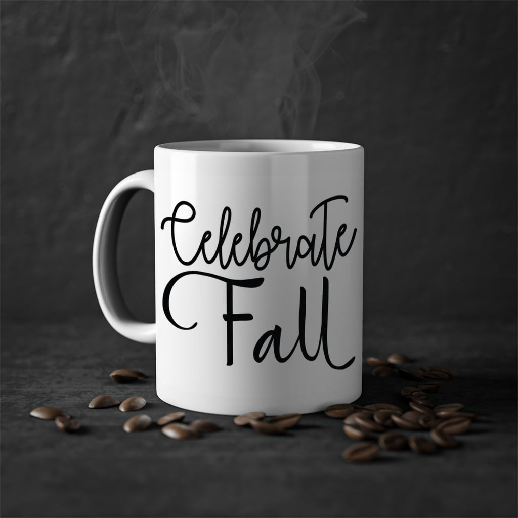 Celebrate Fall 60#- fall-Mug / Coffee Cup