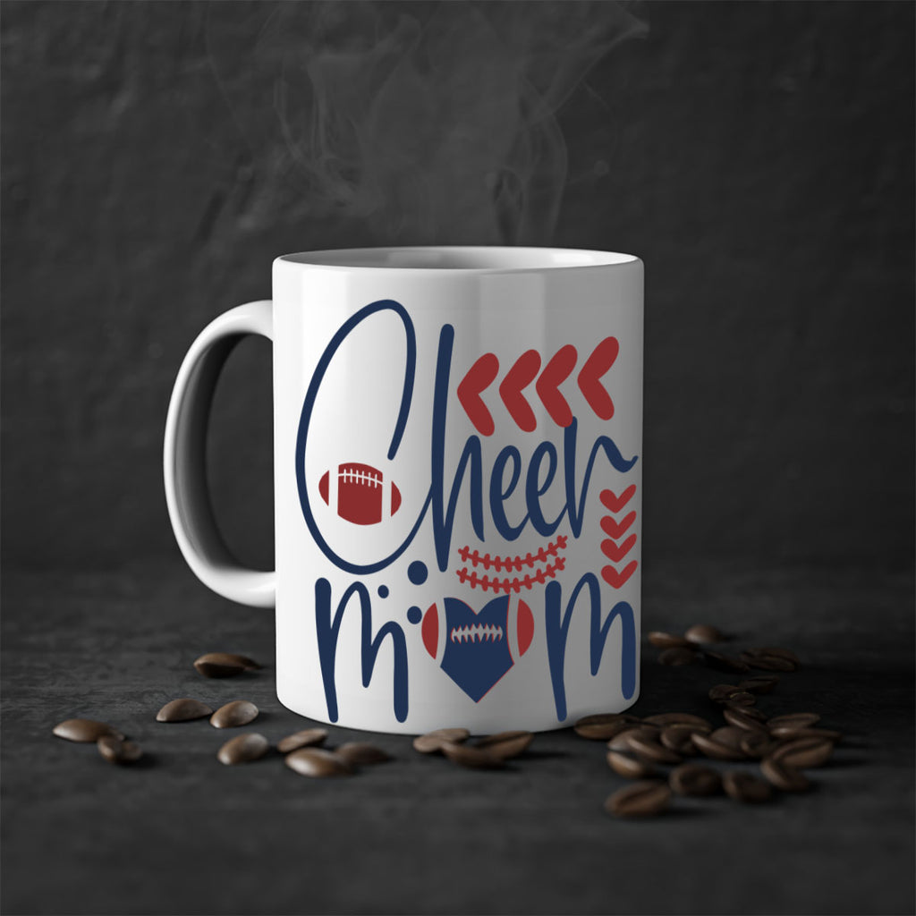 Cheer mom 1558#- football-Mug / Coffee Cup