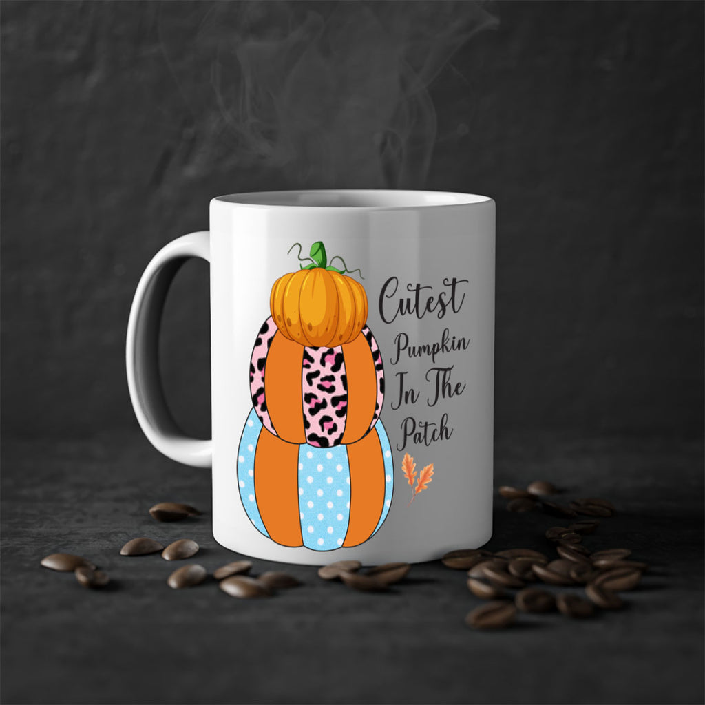 Cutest Pumpkin in the Patch 64#- fall-Mug / Coffee Cup