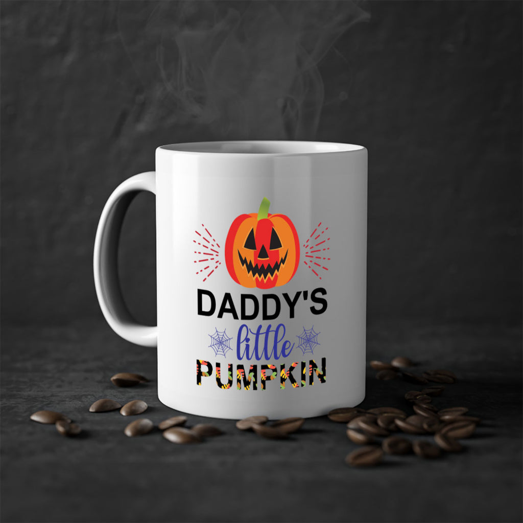 Daddyslittlepumpkin 68#- fall-Mug / Coffee Cup
