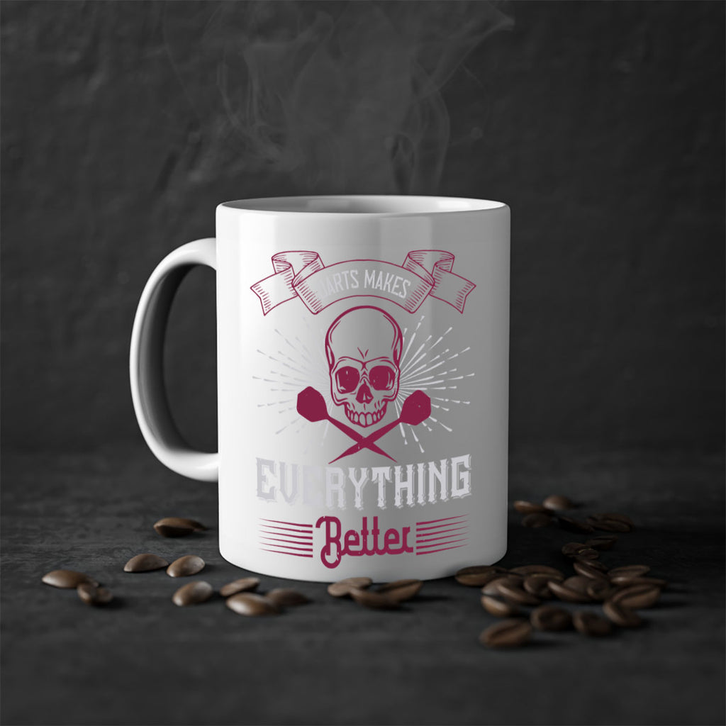 Darts Makes Everything Better 2331#- darts-Mug / Coffee Cup