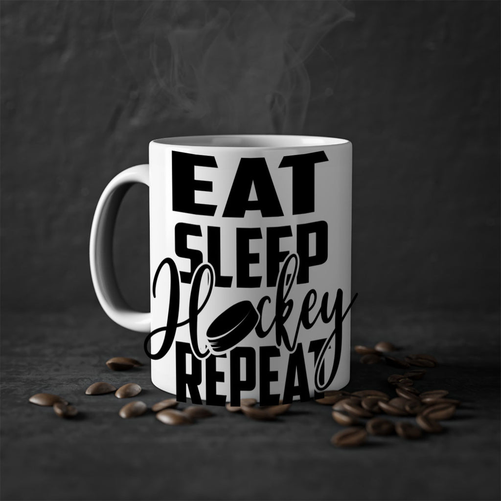 Eat Sleep Hockey Repeat 1311#- hockey-Mug / Coffee Cup