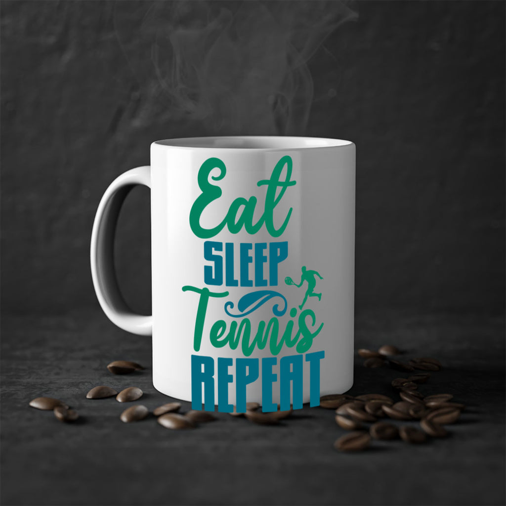 Eat Sleep Tennis Repeat 1306#- tennis-Mug / Coffee Cup