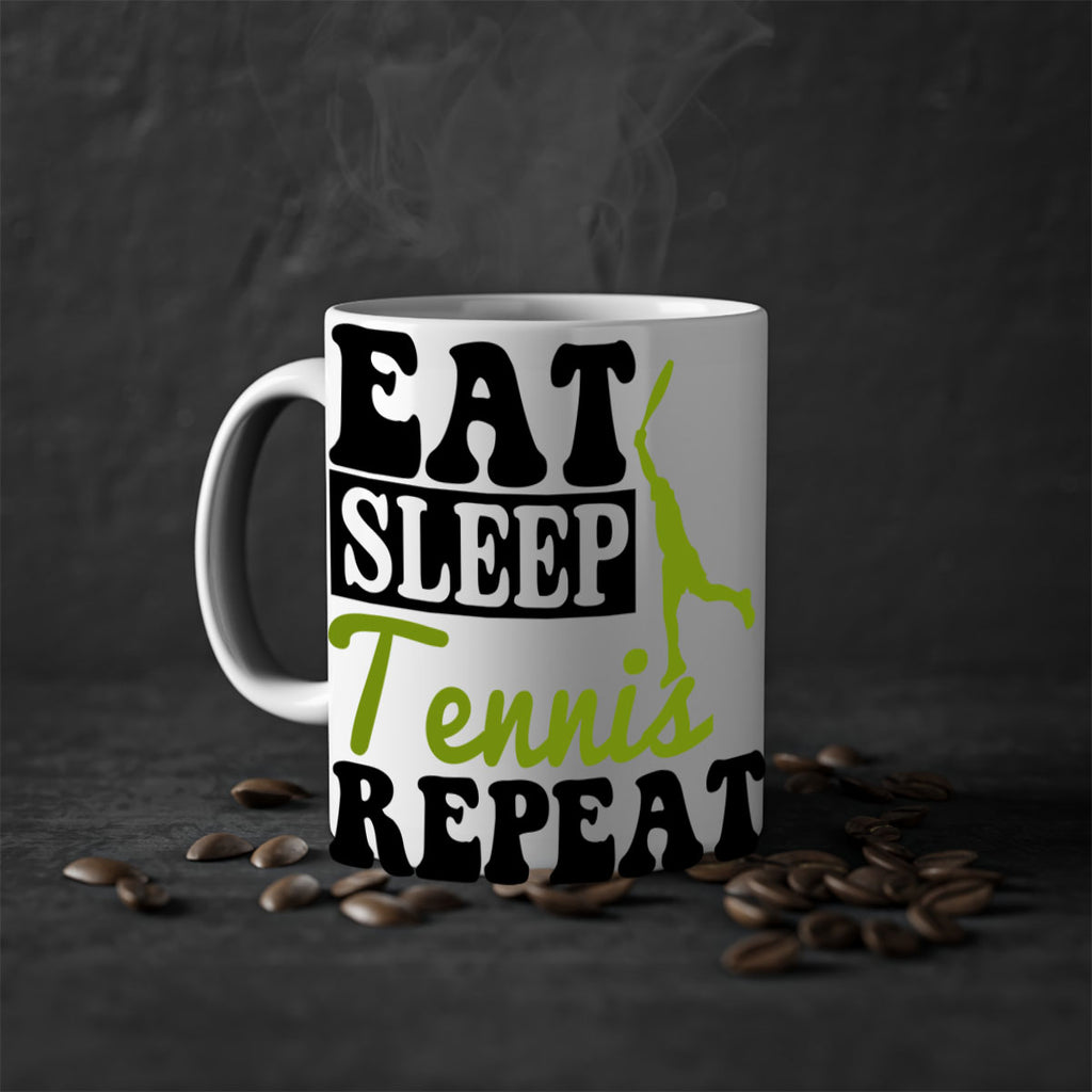 Eat Sleep Tennis Repeat 1307#- tennis-Mug / Coffee Cup