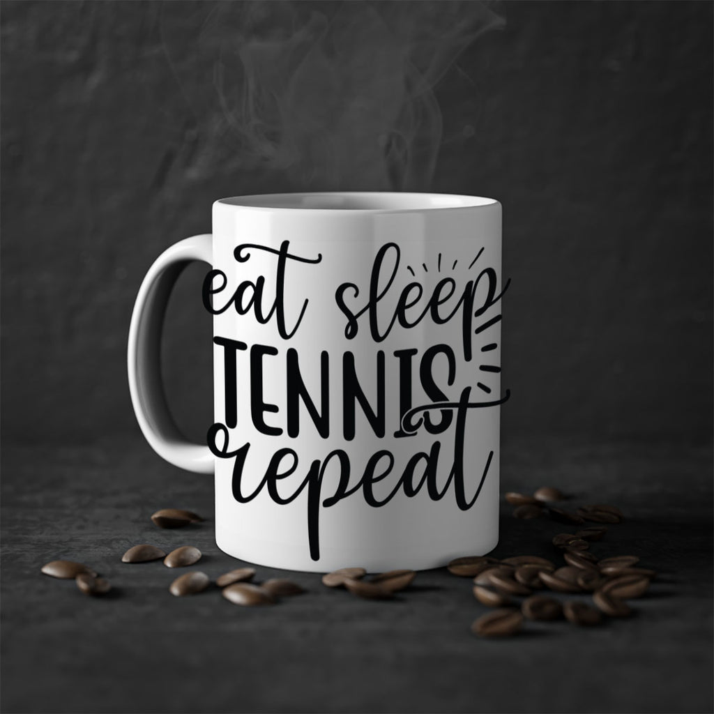 Eat sleep Tennis repeat 1293#- tennis-Mug / Coffee Cup