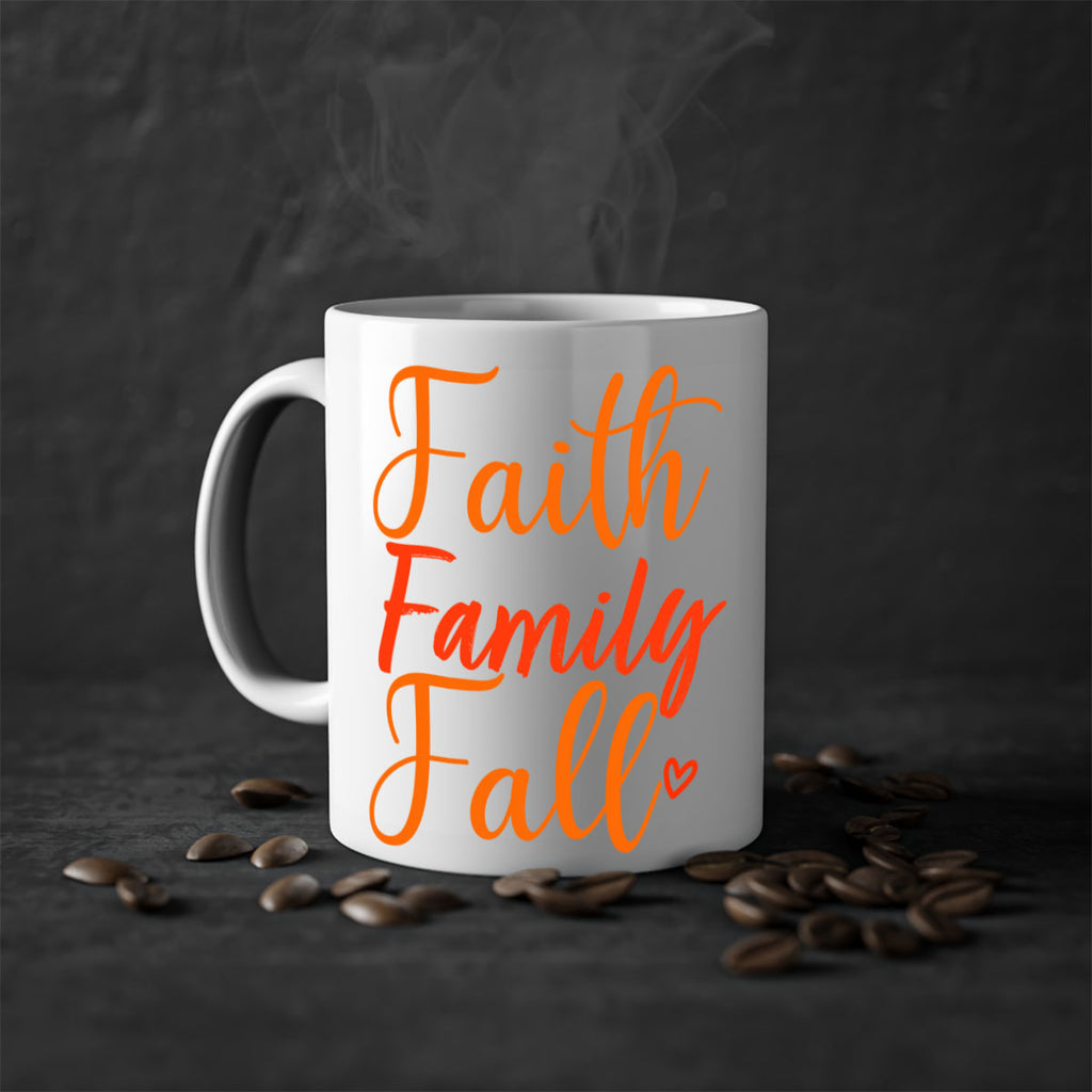 Faith Family Fall Design 81#- fall-Mug / Coffee Cup