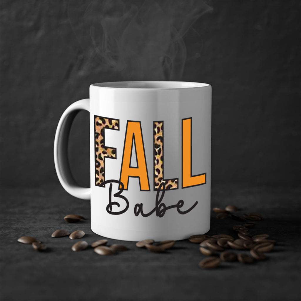 Fall Babe 87#- fall-Mug / Coffee Cup
