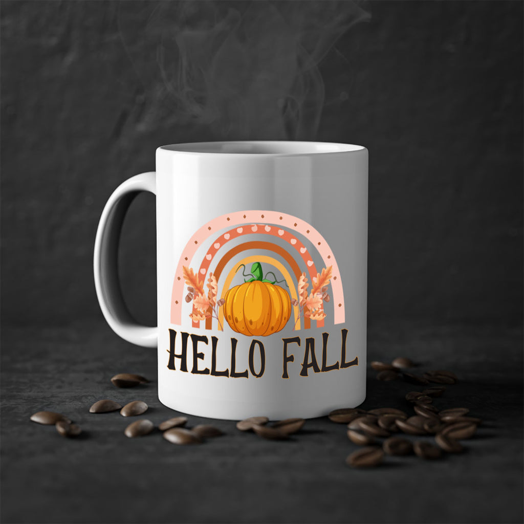 Fall Boho Rainbow 91#- fall-Mug / Coffee Cup
