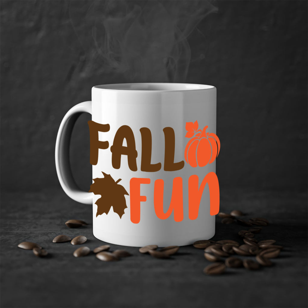 Fall Fun 102#- fall-Mug / Coffee Cup