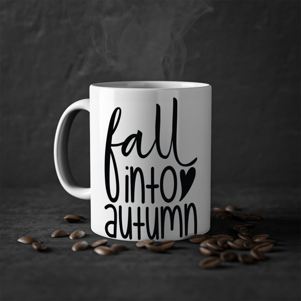 Fall Into Autumn 106#- fall-Mug / Coffee Cup
